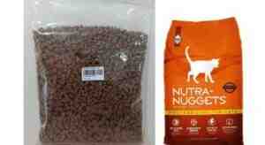 Nutra nuggets cat food