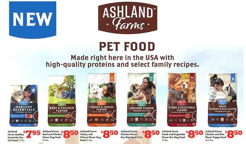 Ashland Farms Cat Food