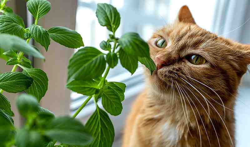 Can cats eat basil leaves
