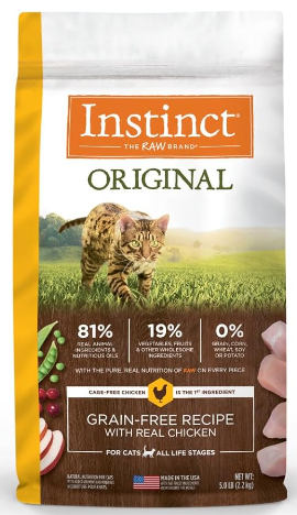 Instinct Original Grain Free Recipe with Real Chicken Natural Dry Cat Food