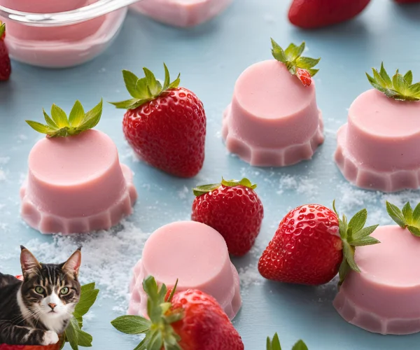 Frozen Strawberry Yogurt Treats