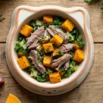Immune-Boosting Lamb & Squash Homemade Cat Food Recipe